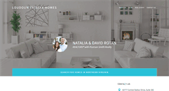 Desktop Screenshot of loudoun-fairfax-homes.com