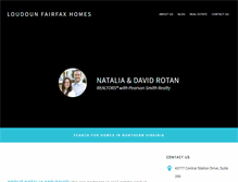 Tablet Screenshot of loudoun-fairfax-homes.com